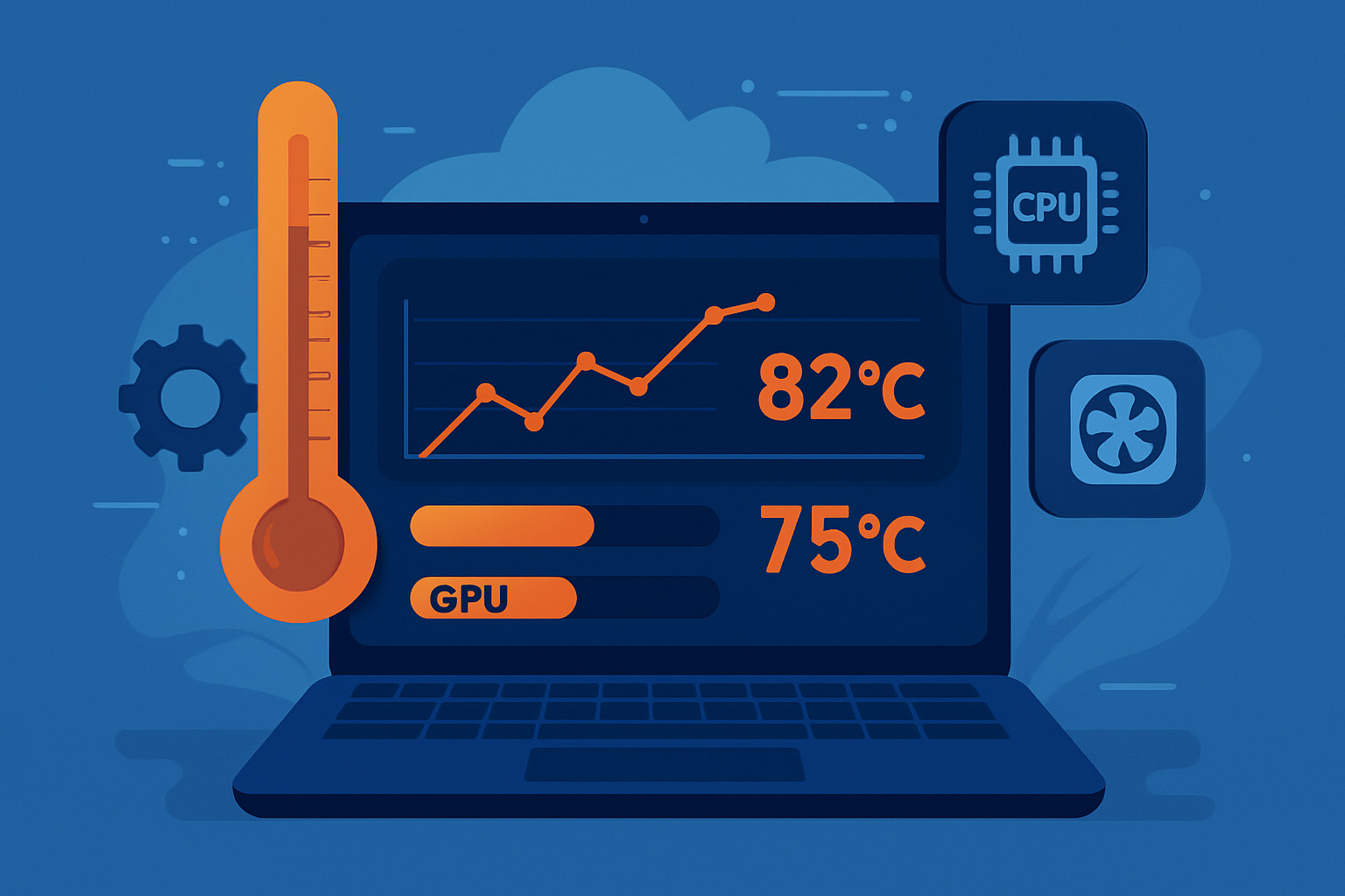 Read more about the article How to Monitor and Reduce CPU and GPU Temperature Under Load