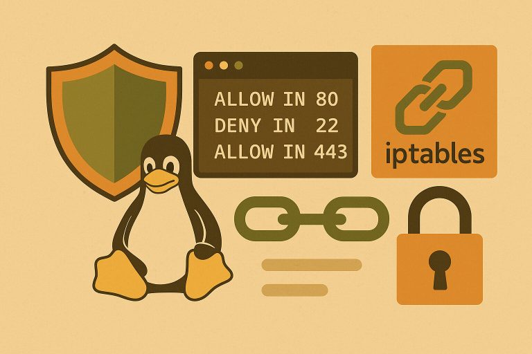 Setting Up a Firewall with UFW and Iptables in Linux - No-Ack.org