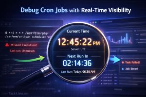 Read more about the article Improving Cron Job Debugging with a Visible Time Widget in Web Dashboards
