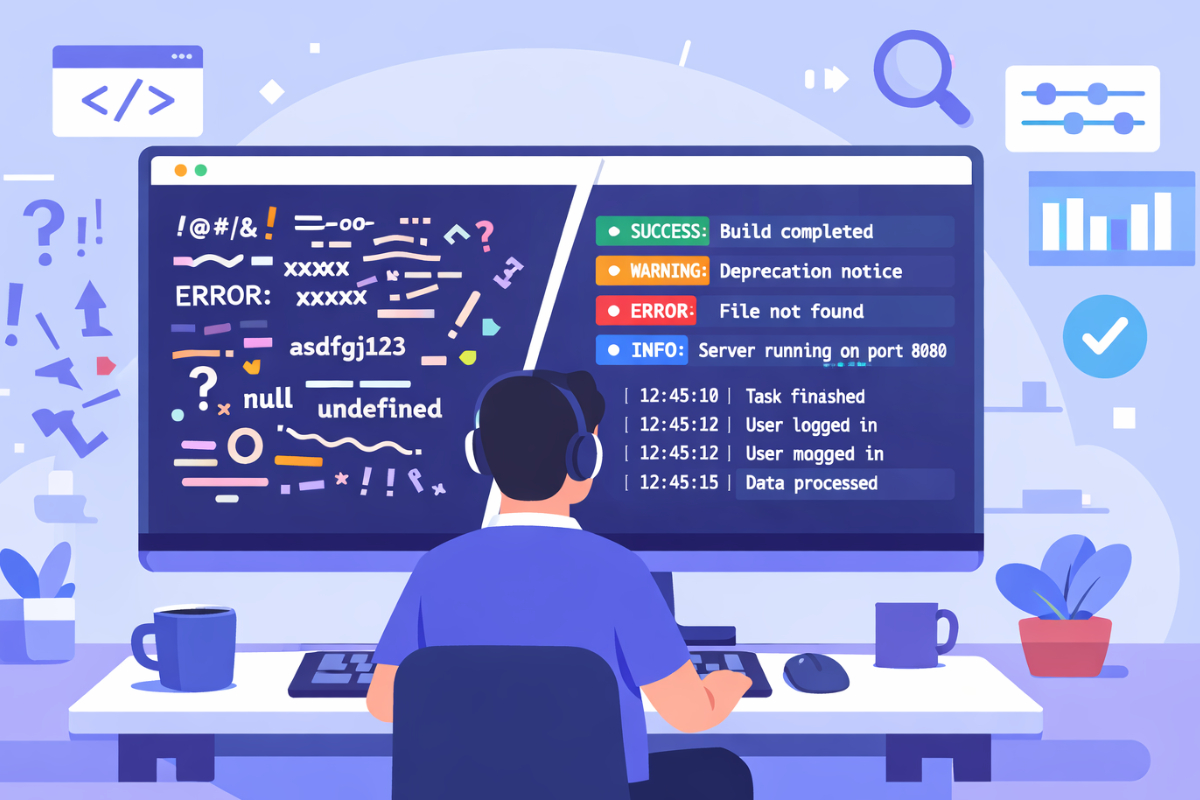 Read more about the article Cleaning Command Line Output for Faster Debugging and Analysis